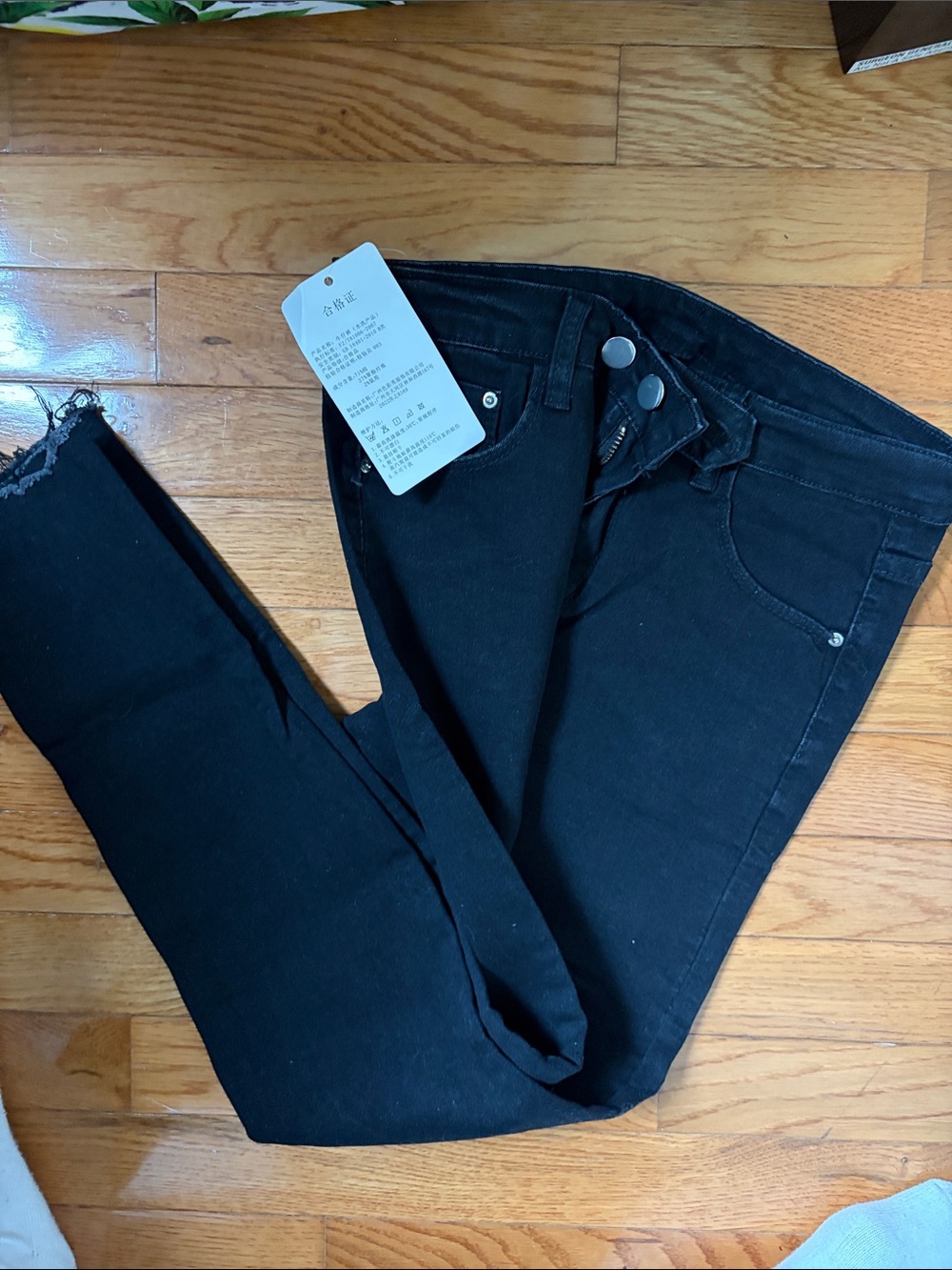High-Rise Black Skinny Jeans for Women
